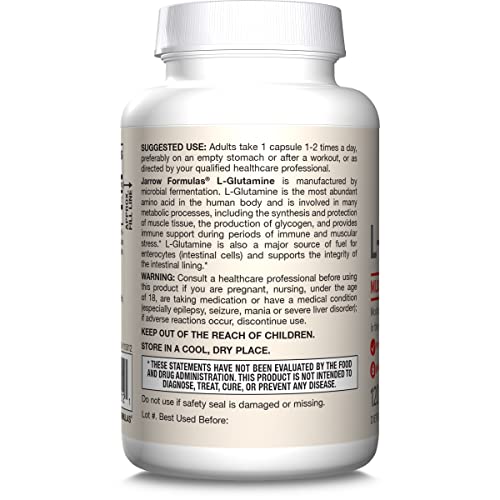 Jarrow Formulas® Beta Glucan, Dietary Supplement, Immune Support for Immune Health, 60 Capsules, 60 Day Supply