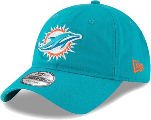 New Era NFL Core Classic 9TWENTY Team Color Adjustable Hat Cap One Size Fits All