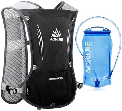 AONIJIE Hydration Vest Pack Backpack 5L Marathoner Running Race Hydration