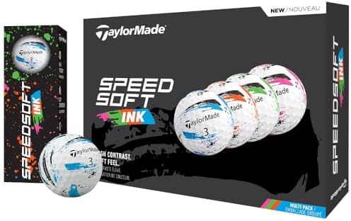 TaylorMade Golf Speed Soft Ink Golf Balls
