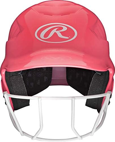Rawlings | COOLFLO Batting Helmet with Facemask | Fastpitch Softball | One Size fits Most (6 1/2-7 1/2)
