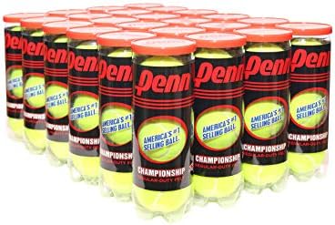 Penn Championship Tennis Balls - Regular Duty Felt Pressurized Tennis Balls