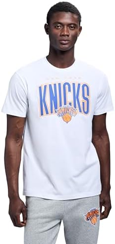 Men's X NBA Officially Licensed Graphic Short Sleeve Lightweight Classic Crew Neck Cotton T-Shirt