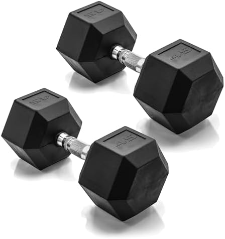 CAP Barbell Coated Dumbbell Weight | Multiple Options Pairs & Sets