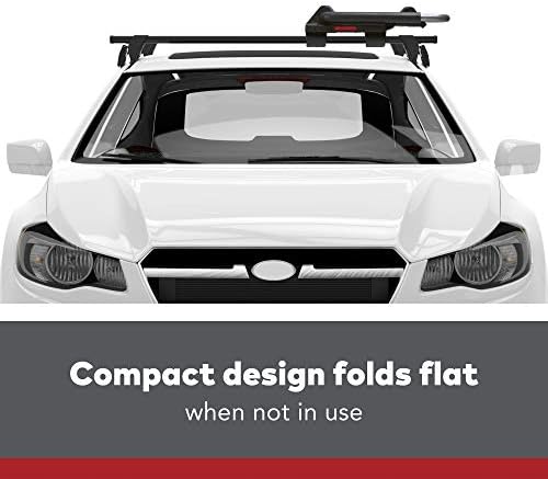 Yakima Car Roof Kayak Rack, Rooftop Mounted Carrier, 2 Kayaks, JayLow, Black