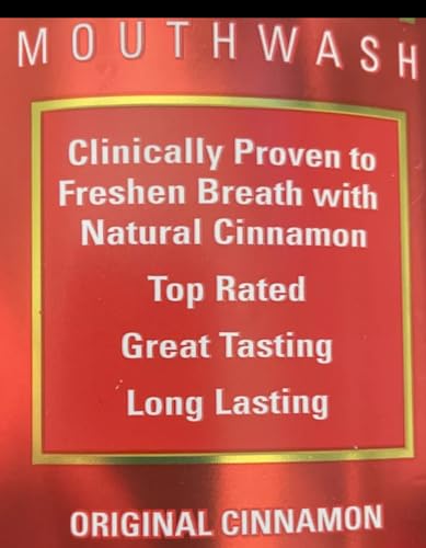 Lavoris Mouthwash, Original Cinnamon 15 fl oz /444 ml (Pack of 2)