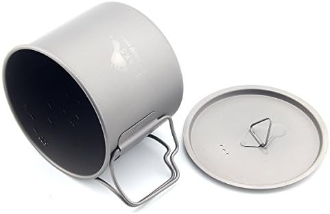 TOAKS LIGHT Titanium 550ml Pot (Ultralight Version)