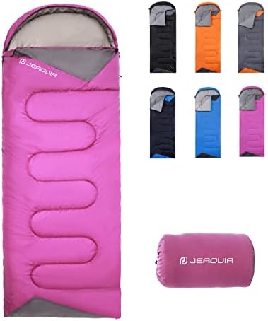 Sleeping Bags for Adults Backpacking Lightweight Waterproof- Cold Weather Sleeping Bag for Girls Boys Mens for Warm Camping Hiking Outdoor Travel Hunting with Compression Bags
