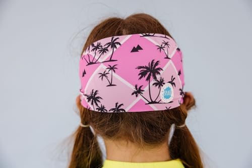 Splash Place SWIM GOGGLES with Fabric Strap - Adult & Kids Swim Goggles - PINKS & PURPLES