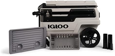 Igloo Trailmate Journey 70Qt Wheeled Cooler, Insulated Hard Shell Ice Chest