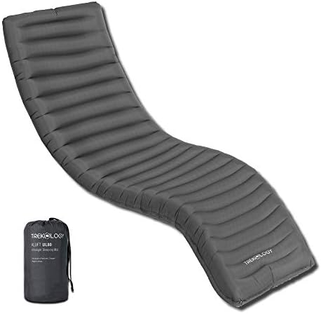 TREKOLOGY UL80 Ultralight Inflatable Backpacking Sleeping Pad for Camping