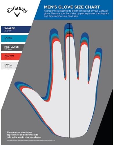 Callaway Golf Weather Spann Glove