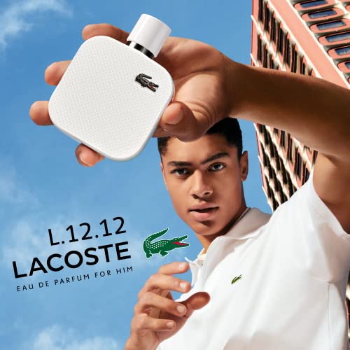 LACOSTE L.12.12 Blanc Eau De Parfum for Men - Father's Day Gift