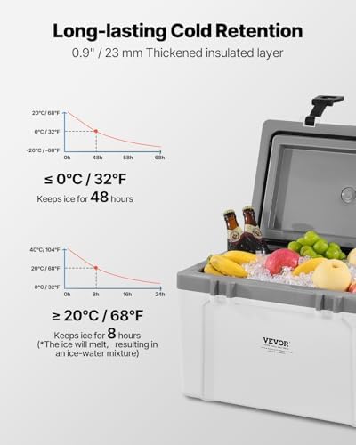 VEVOR Ultra-Light Hard Cooler