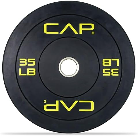 CAP Barbell Rubber Olympic Bumper Plate | Multiple Options/Colors