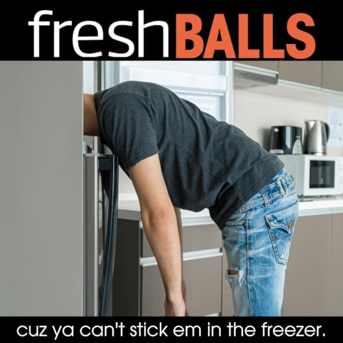 Fresh BALLS Lotion (4 Pack) | Anti-Chafing Men's Soothing Cream to Powder Balls Deodorant and Hygiene for Groin Area, 3.4 fl oz