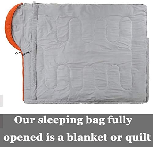 Sleeping Bag,3-4 Seasons Warm Cold Weather Lightweight, Portable, Waterproof Sleeping Bag with Compression Sack for Adults & Kids - Indoor & Outdoor: Camping, Backpacking, Hiking