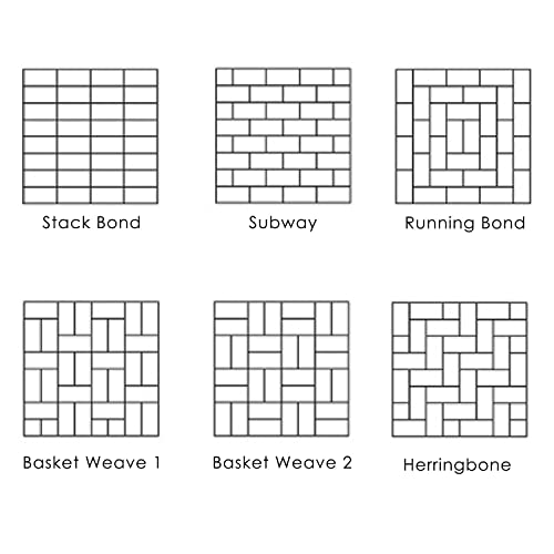 Grehge Blue Ceramic Wall Tile Subway Brick Effect with Bevelled Edges, Kitchen Bathroom Tiles, Gloss Finish, 1m2, Box of 50 – 100mm x 200mm