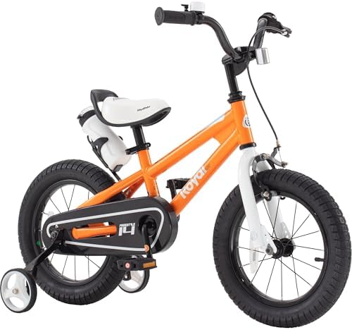 RoyalBaby Kids Bike EZ Freestyle Training Free Balance to Pedal Easy Learning Bicycle, 12-18 Inch for Toddlers to Big Kids