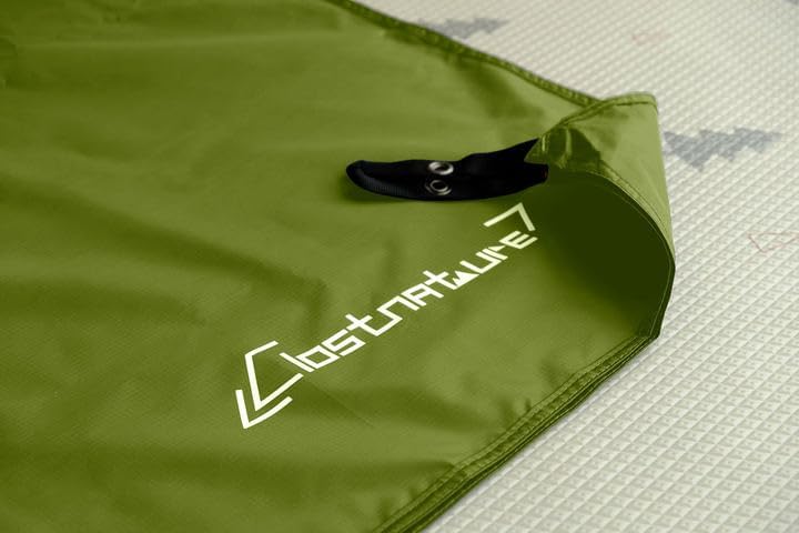 Clostnature Tent Footprint - Waterproof Camping Tarp, Heavy Duty Tent Floor Saver, Ultralight Ground Sheet Mat for Hiking, Backpacking, Hammock, Beach - Storage Bag Included