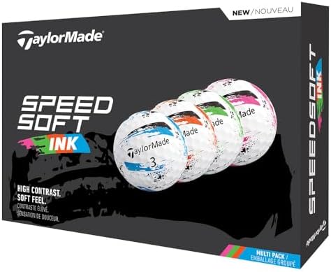 TaylorMade Golf Speed Soft Ink Golf Balls