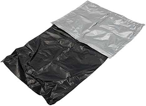 Reliance Products 2683-03 Double Doodie Toilet Waste Bags (6-Pack), Black
