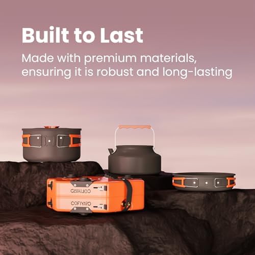 Propane 2 Burner Camping Stove with Carrying Bag, Portable Folding Gas Stove for Camping, Backpacking Camp Stove for Outdoor Cooking, With 17,000 BTU Adjustable Burners for BBQ, Tailgating