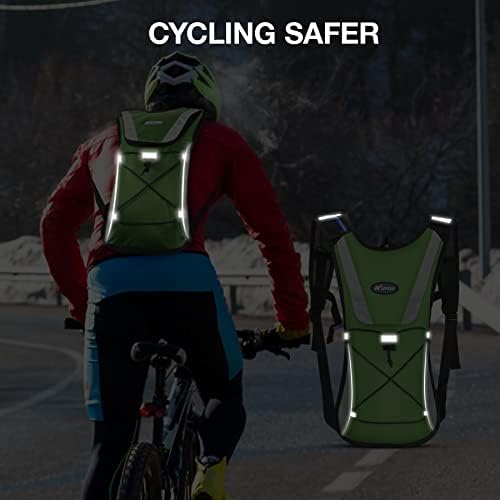 KUYOU Hydration Backpack Hydration Pack with 2L Water Bladder, Lightweight Insulation Water Backpack for Cycling,Hiking, Running,Climbing