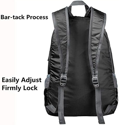 G4Free 20L Lightweight Packable Backpack Travel Hiking Daypack Foldable Backpack for Men Women