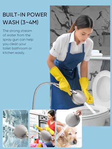 Cobbe Filtered Shower Head with Handheld, High Pressure 7-mode Showerhead with Filters for Hard Water - Remove Chlorine - Reduces Dry Itchy Skin, Patented Paddle Shift Design, Brushed Nickel