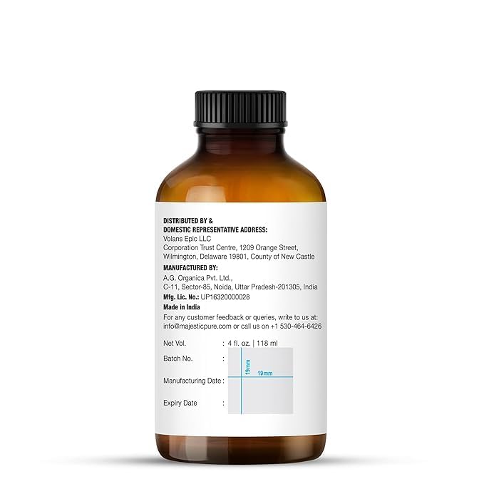 MAJESTIC PURE Jasmine Essential Oil | 100% Pure and Natural Jasmine Oil | Premium Grade Essential Oils for Hair Care, Home Diffusers, Skin, Aromatherapy, Massage and Humidifiers | 4 Fl Oz