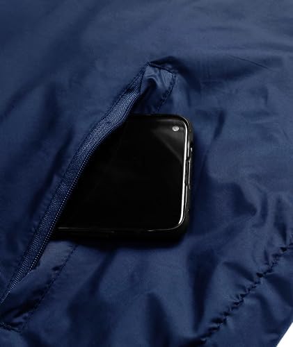SWISSWELL Mens Waterproof Windbreaker Rain Jacket Lightweight Packable Raincoat with Hood for Golf Hiking Travel