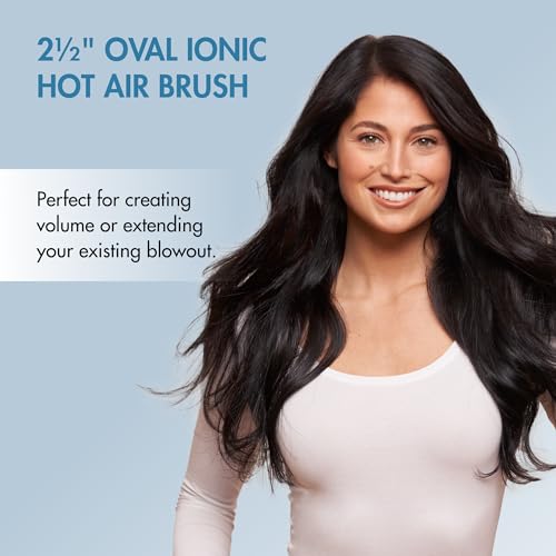 BabylissPRO Nano Titanium Professional 2.5" Hot Air Dryer Brush For Styling And Drying