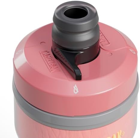 CamelBak Podium Chill Insulated 21oz Bike Water Bottle - Easy Squeeze Bottle - Fits Most Bike Cages, Coral Sunset