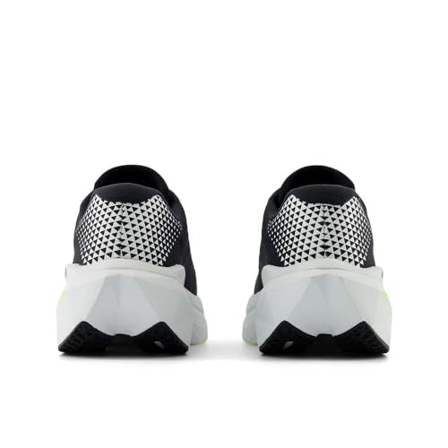 New Balance Men's FuelCell Supercomp Trainer V3 Running Shoe, Black/Phantom/Bleached Lime Glo, 8