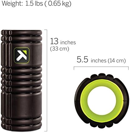 TRIGGERPOINT Performance Therapy Grid Patented Multi-Density Foam Massage Roller