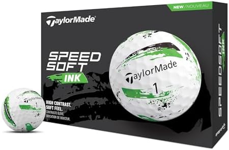 TaylorMade Golf Speed Soft Ink Golf Balls