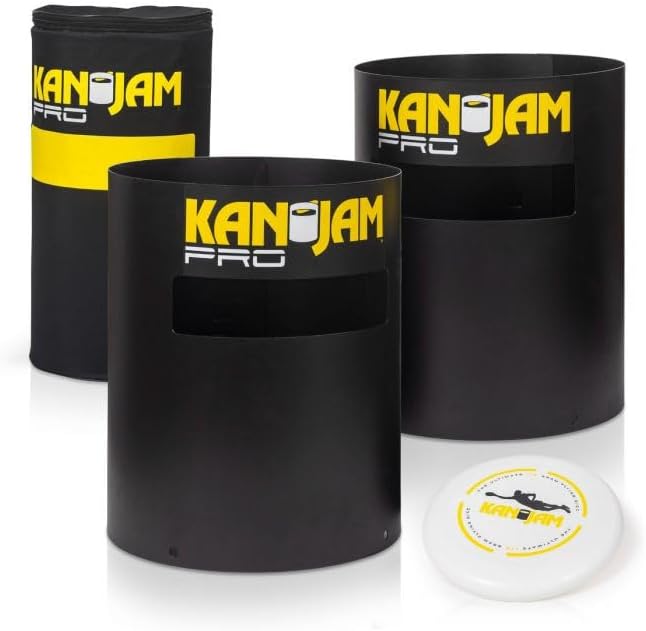 Kan Jam Disc Toss Game - American Made Outdoor Game for The Backyard, Beach, Park, Tailgates - Original, Illuminate, Pro, Travel Edition, and Carry Bag Only