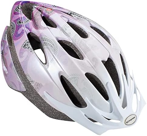 Schwinn Thrasher Bike Helmet for Adult Men Women Age 14+ with Suggested Fit 58-62cm, Multi-Mode Rear LED Light or No Light Option, Lightweight with Adjustable Side and Chin Strap, Bike Accessories