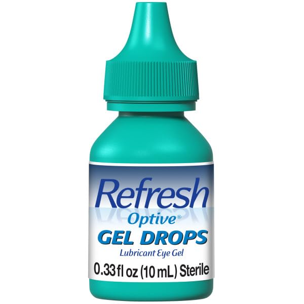 Refresh OPTIVE Gel Drops Lubricant Eye Gel, 0.33 Fl oz (10 mL)