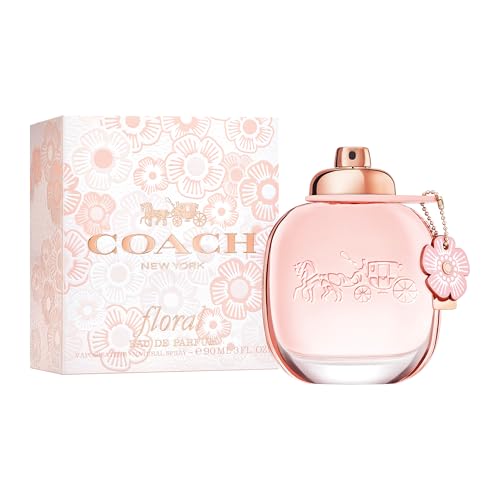 Coach Floral Eau de Parfum - Long Lasting Fragrance with notes of Pineapple Sorbet, Peony & Crystal Musks - Floral & Fruity - 3.0 fl. oz.