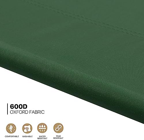 MoNiBloom Lightweight Folding Camping Cot Bed, Ultralight Folding Portable Compact Cots for Outdoor Travel Base Camp Hiking Mountaineering Lightweight Backpacking, Weight Capacity 195 lbs, Blue