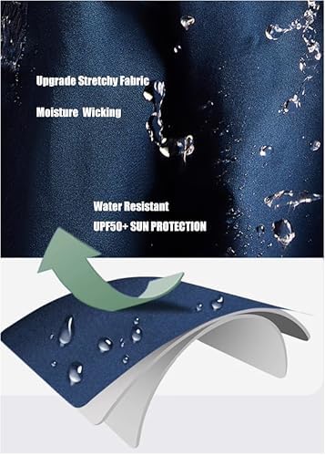 Oalka Women's Hiking Pants Water Resistant Quick Dry Cargo Pockets Pants