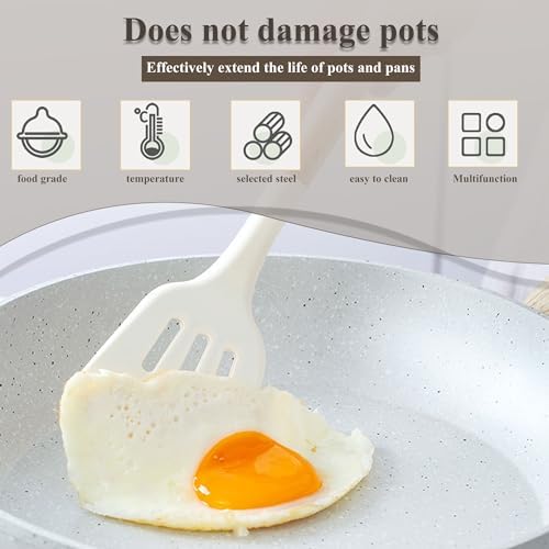 Camping Accessories Kitchen Cooking Utensils Set - Portable Outdoor Camp Cookware Set, Silicone Camper Essentials Gear Must Have Supplies for Travel RV BBQ Grill Picnic Hiking