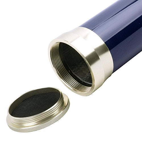 Maxcatch Carbon Fiber Fly Fishing Rod Travel Tube(Case) with Aluminum Cap – fits Any 9ft/10ft 4pcs Fly Rod (Carbon Rod Tube, 30.3''(for 9ft 4pcs Fly Rod))