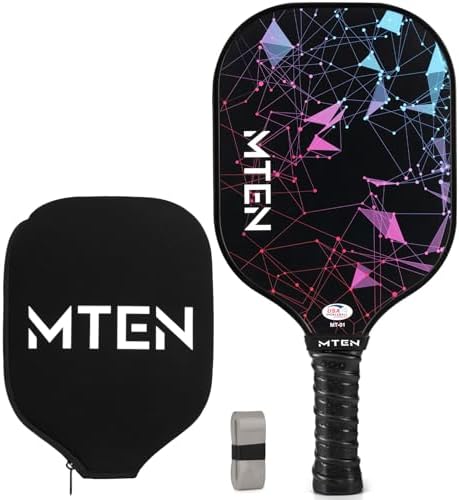 Pickleball Paddles, USAPA Approved Fiberglass Surface Pickleball Set with Pickleball Rackets, Pickleball Paddles Set for Men Women