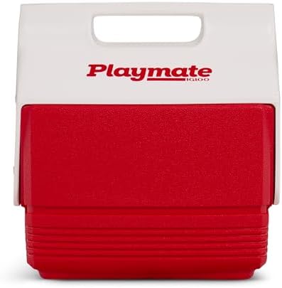 Igloo Mini Playmate Cooler , Red/White, 4 Qt