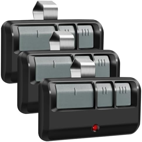 3 Replacement for Liftmaster Chamberlain Sears Craftsman 893MAX Garage Door Opener Remote 3 Pack