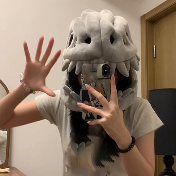 Dinosaur Costume-3D Skeleton Design,Halloween Dinosaur Skeleton Costume