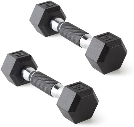 CAP Barbell Coated Dumbbell Weight | Multiple Options Pairs & Sets